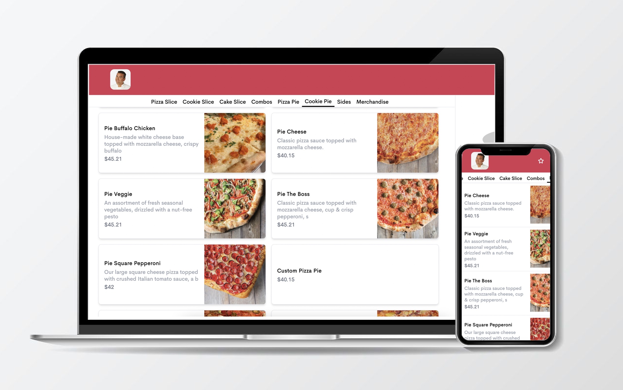 PizzaCake Mobile App