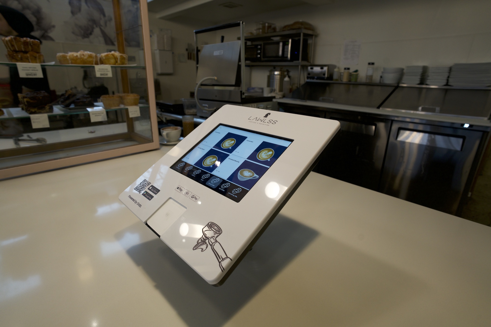 Branded Coffee Ordering Kiosks